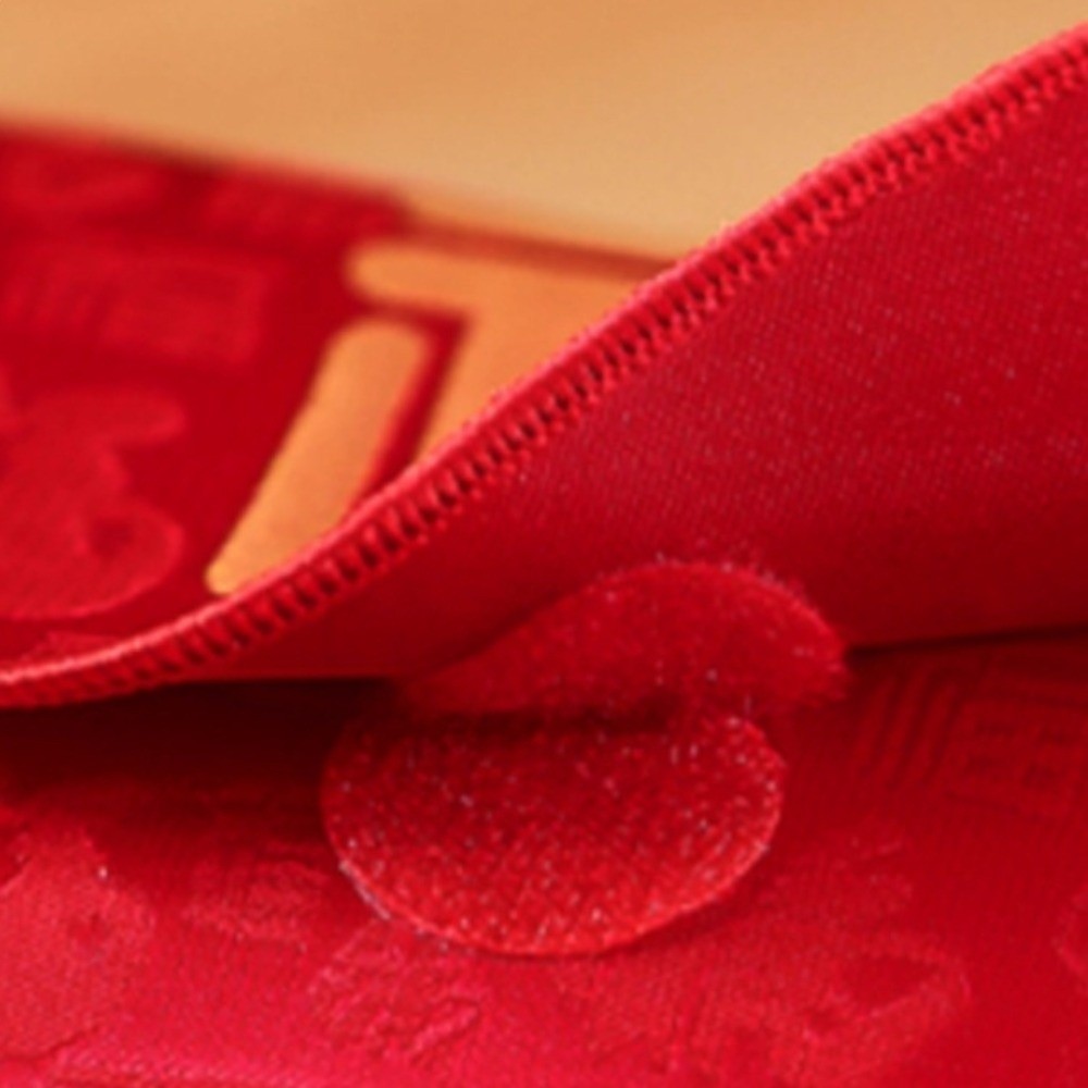 Embroidery House - Amplop Merah Brokat dengan Kata-kata Ucapan,