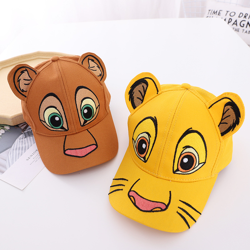 Embroidery Pashmina - Topi Disney lucu Lion King visor