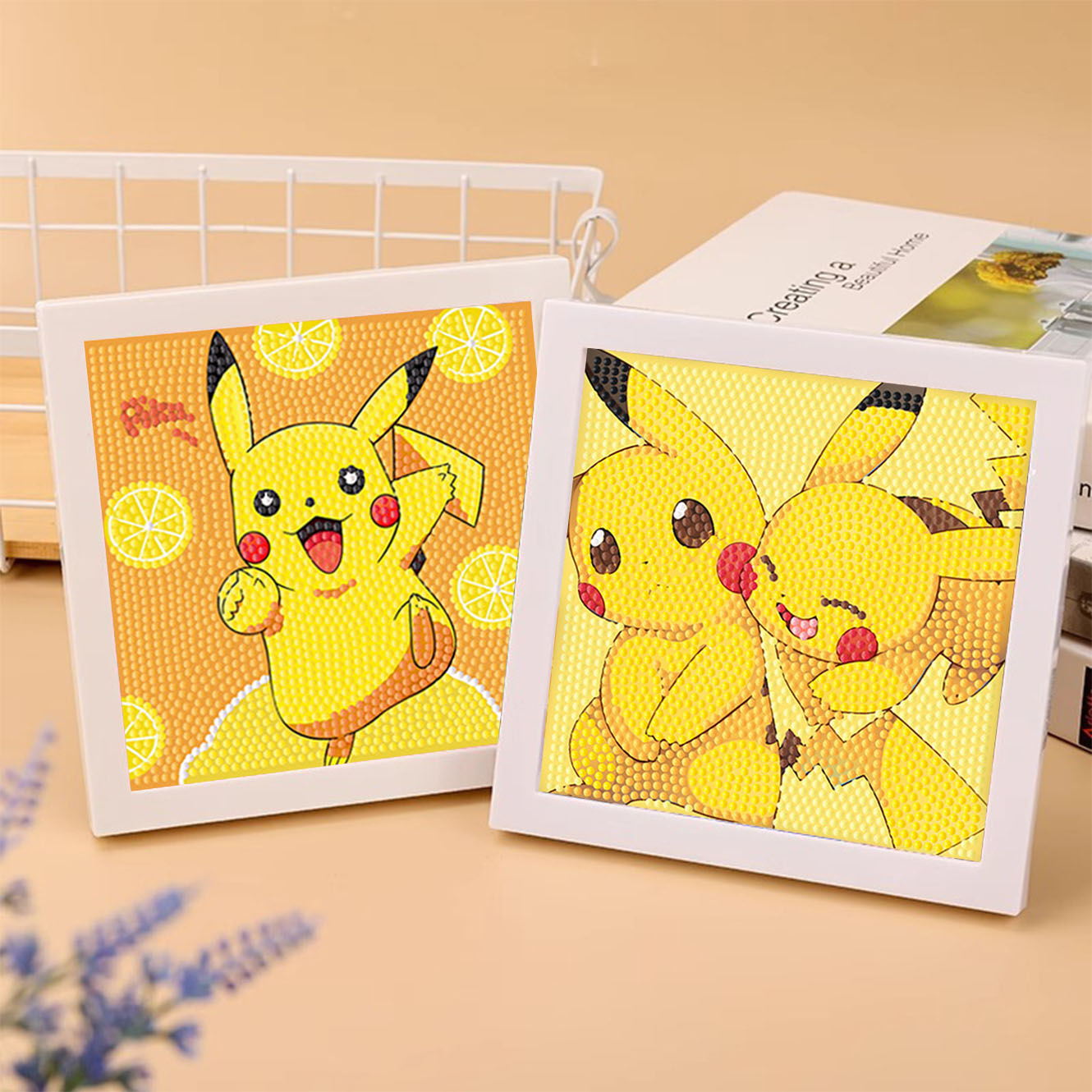 Embroidery Service - Keeppley & Pokemon Crystal Diamond Drawing