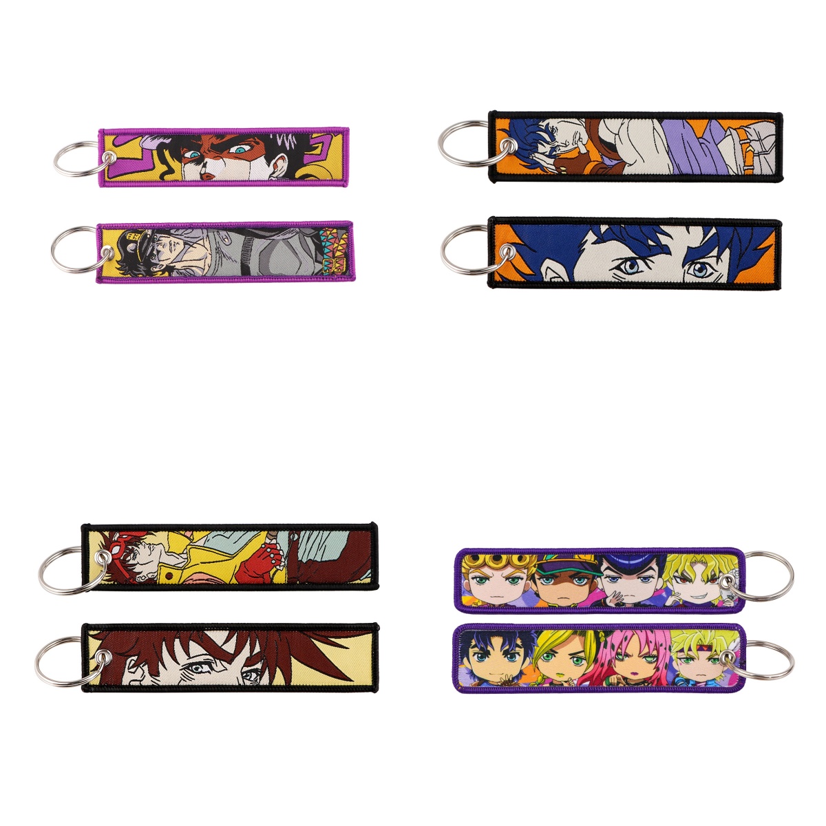 Embroidery Frame - 1 buah Gantungan Kunci Bordir Anime