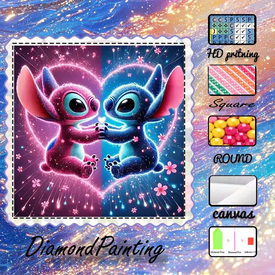 Embroidery Lovers - 1 buah - Potdemiel-5D-DIY - Kain