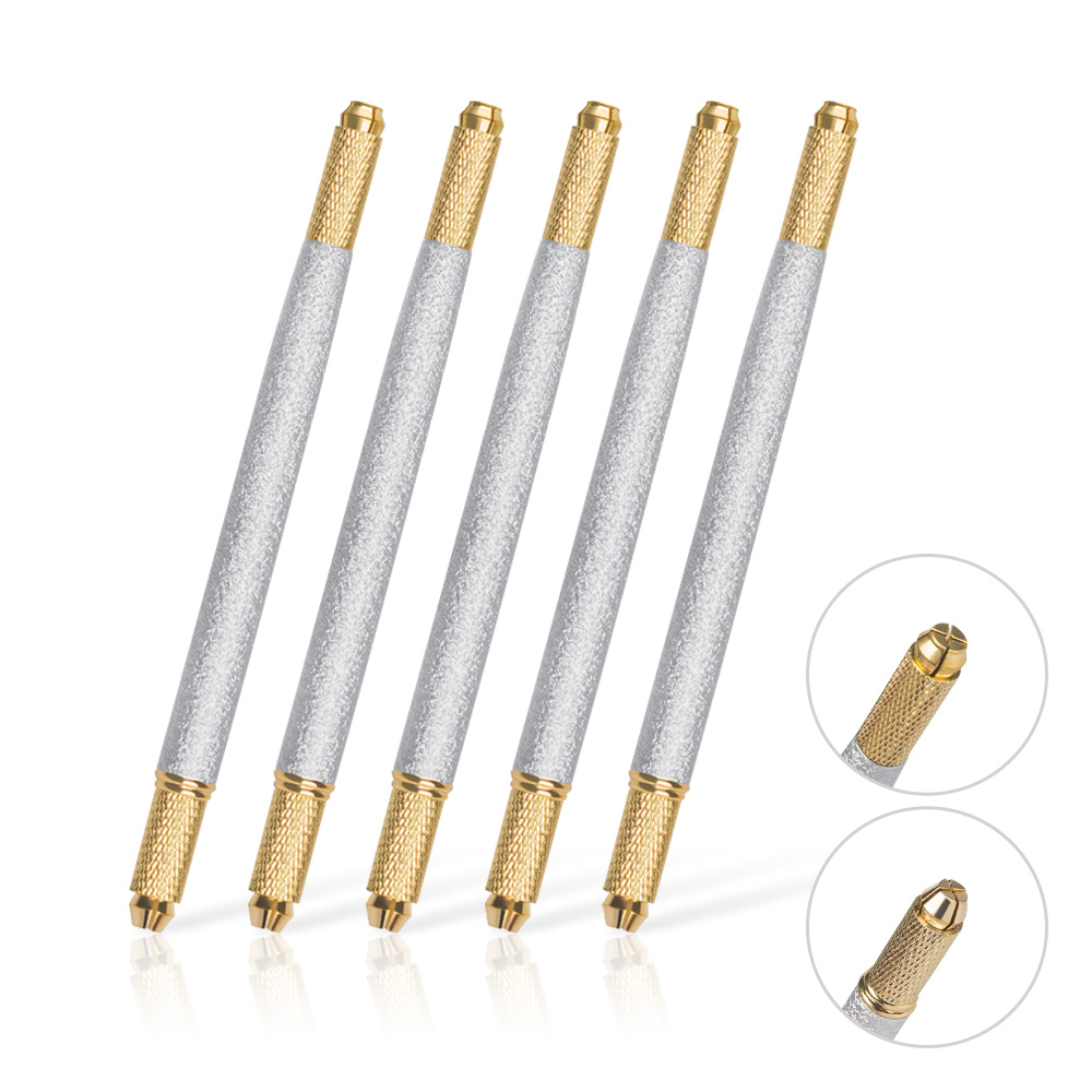 Embroidery Service - 1 Buah Microblading Double End Metal