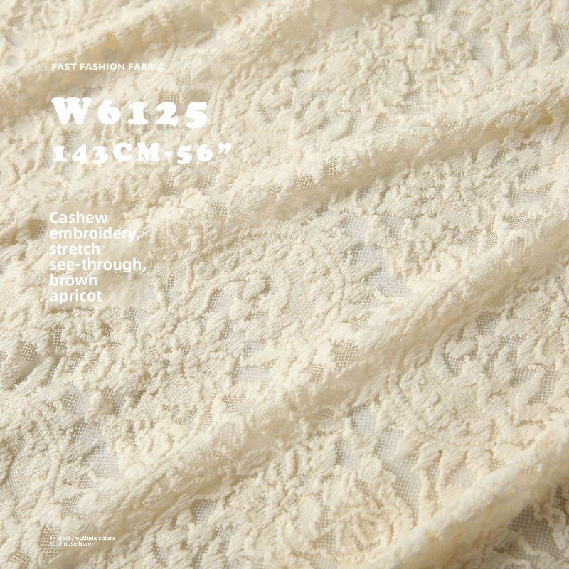 Kain Jacquard Elastis Bordir P - Embroidery Veil ulasan dan harga
