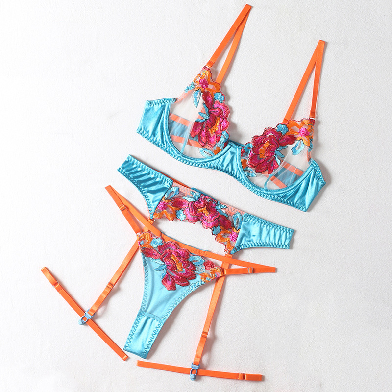 Set Erotis Renda Seksi Wanita, - Embroidery Underwear ulasan dan harga