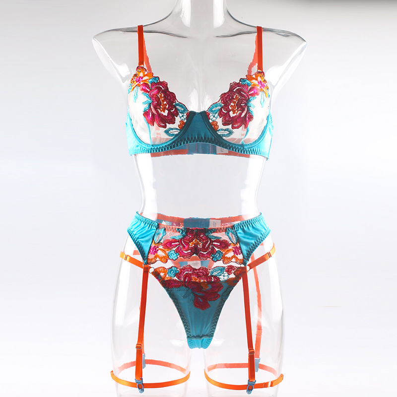 Set Erotis Renda Seksi Wanita, - Embroidery Underwear ulasan dan harga