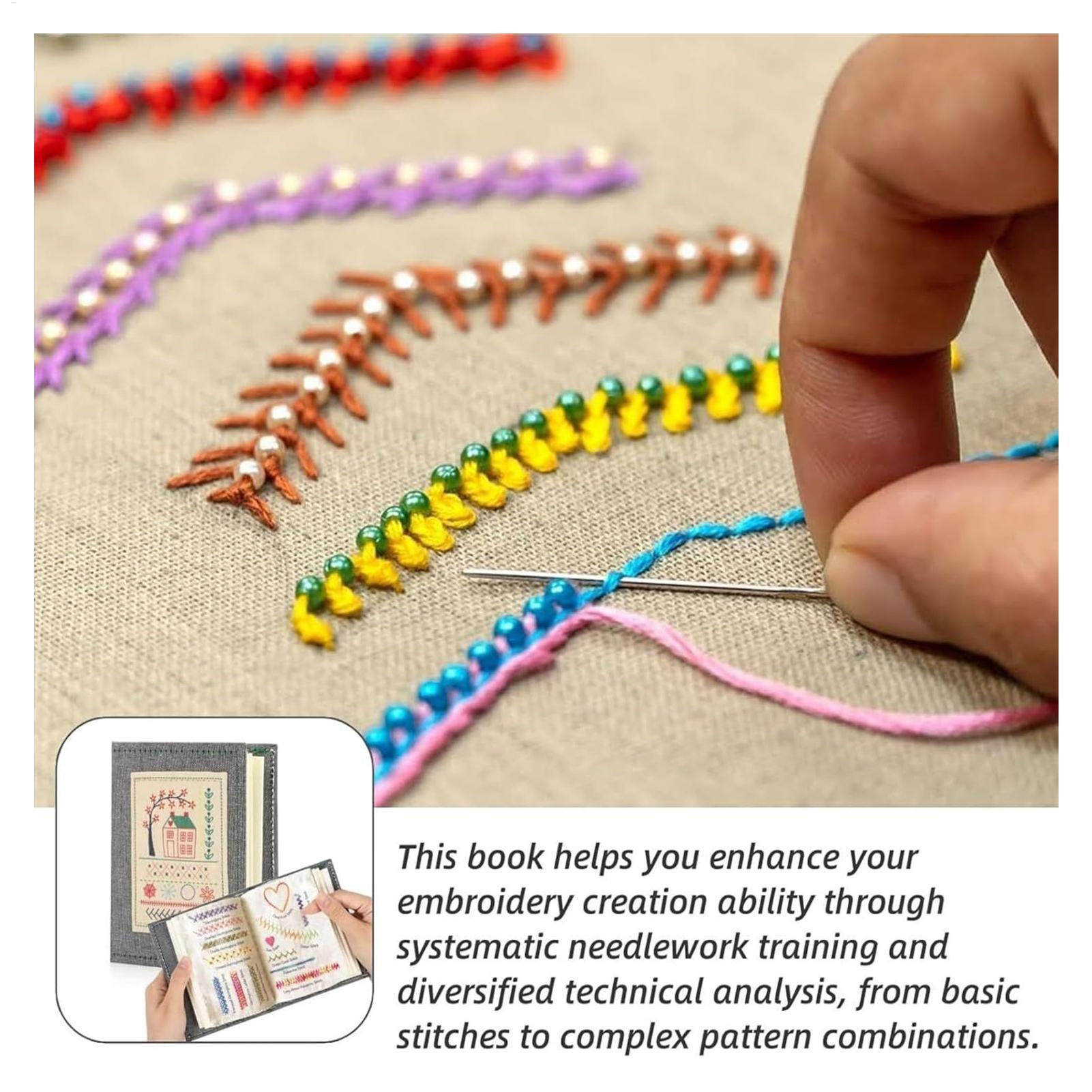 Buku Jahitan Sulaman untuk Pem - Embroidery Guide Paper ulasan dan harga