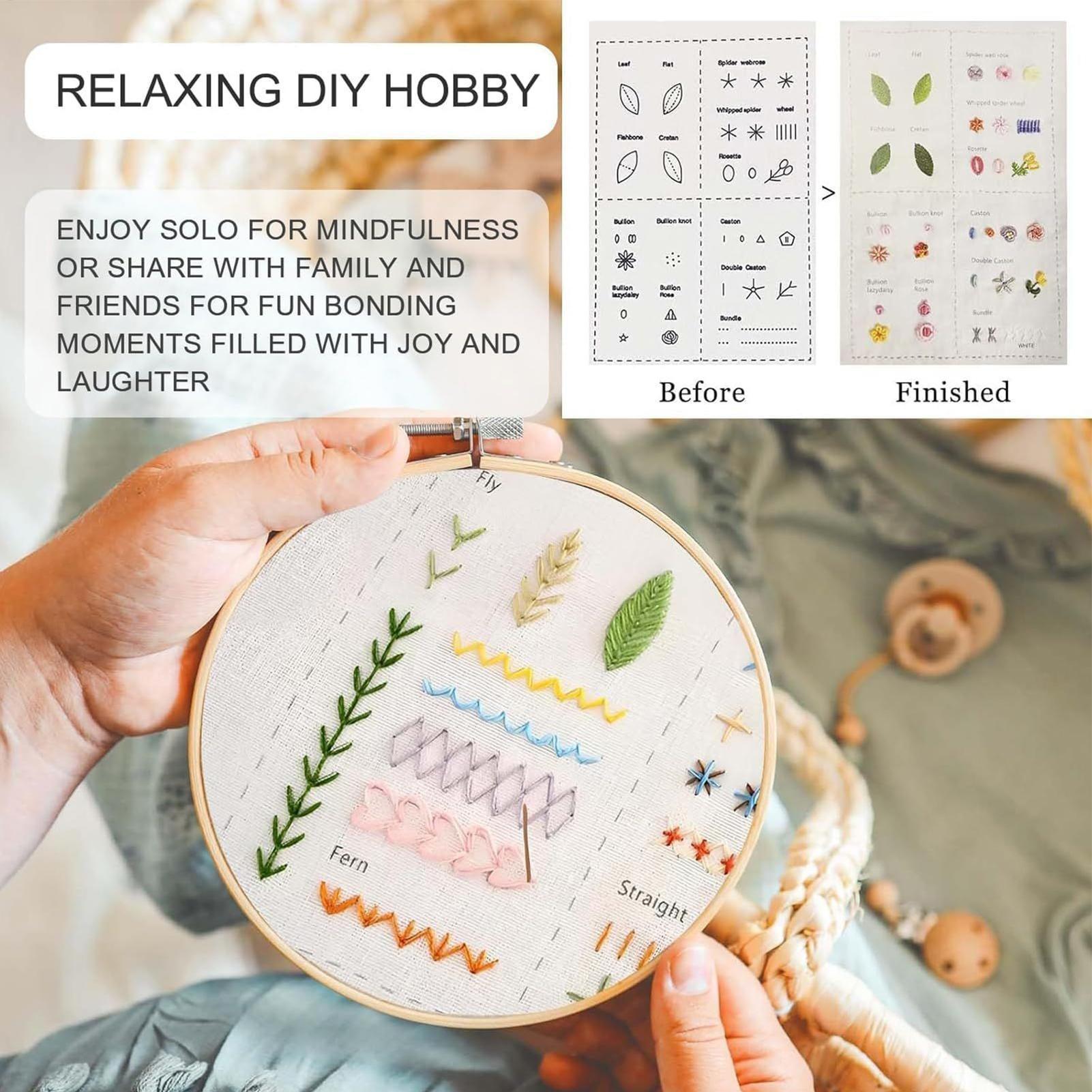 Buku Jahitan Sulaman untuk Pem - Embroidery Guide Paper ulasan dan harga
