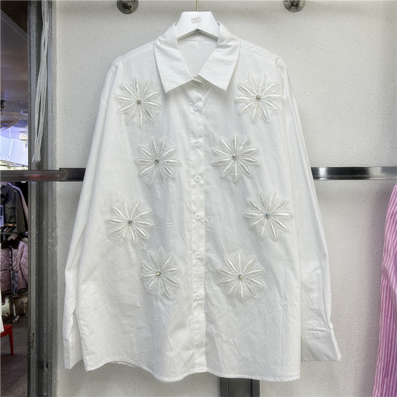 Blus Wanita Kemeja Vintage Ker - Embroidery Service ulasan dan harga