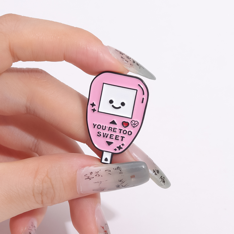 Bros Glucometer lucu bunga man - Embroidery House ulasan dan harga