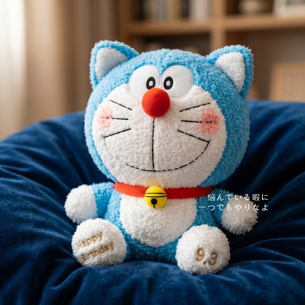 Boneka Plush Doraemon Versi Ul - Embroidery Lovers ulasan dan harga