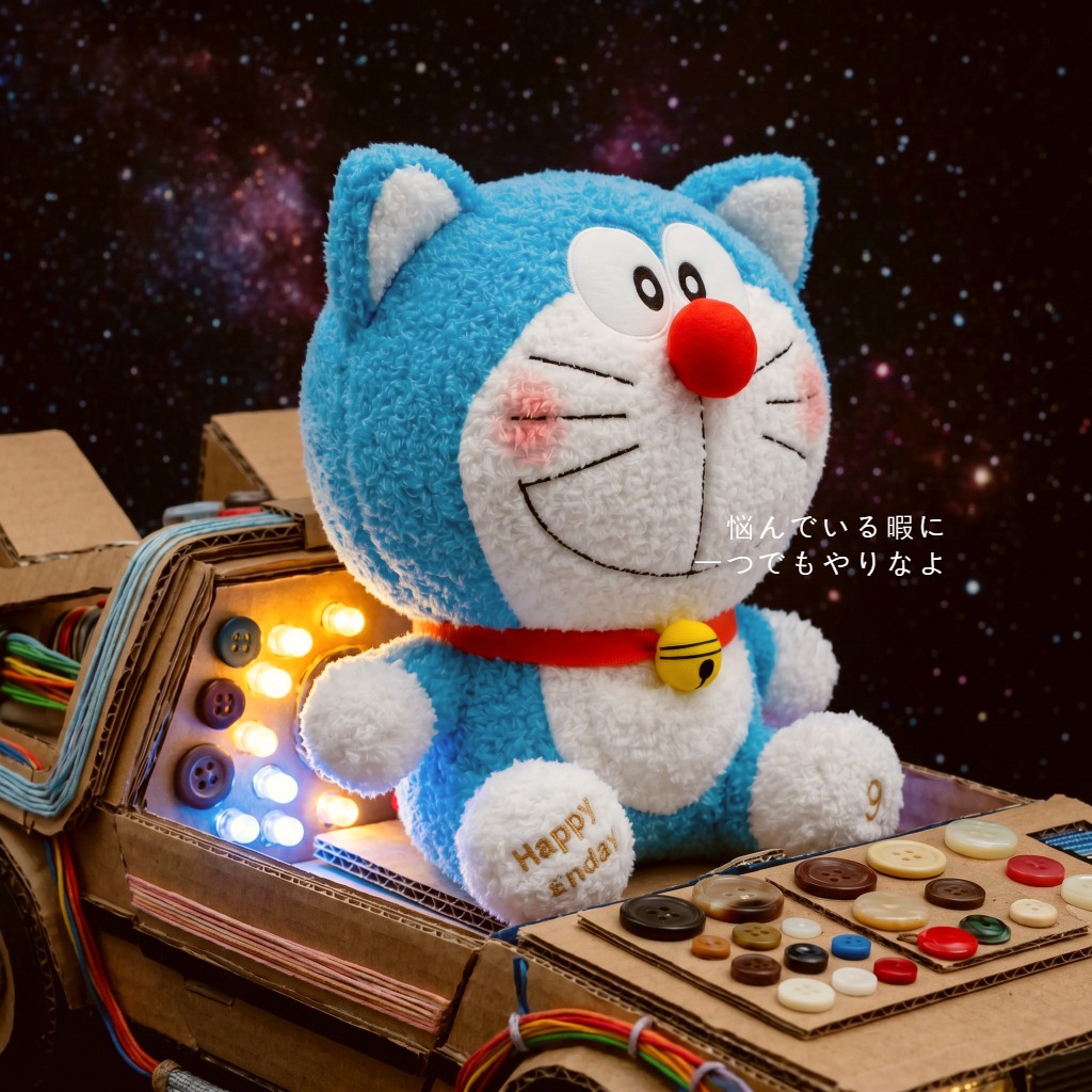 Boneka Plush Doraemon Versi Ul - Embroidery Lovers ulasan dan harga