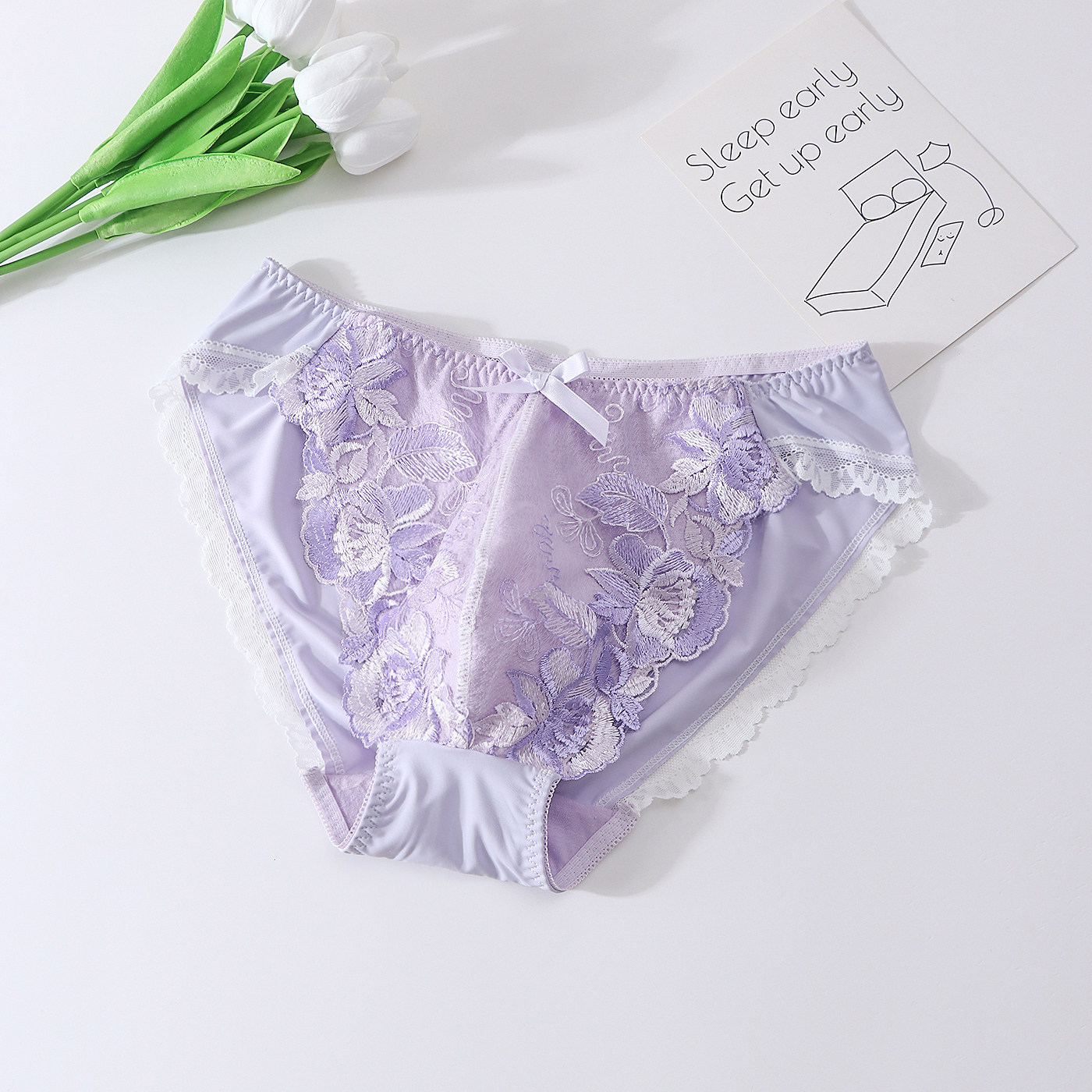 Celana Dalam Pria Bordir Bunga - Embroidery Knit ulasan dan harga