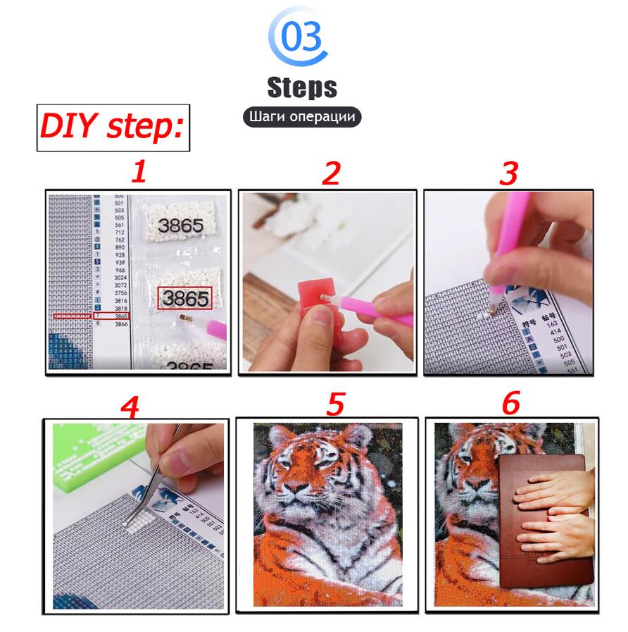 5D DIY Diamond Embroidery Runn - Embroidery Running Stitch ulasan dan harga