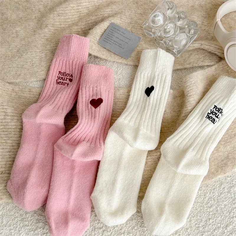 Kaos Kaki Harajuku Kawaii Mode - Embroidery Lovers ulasan dan harga