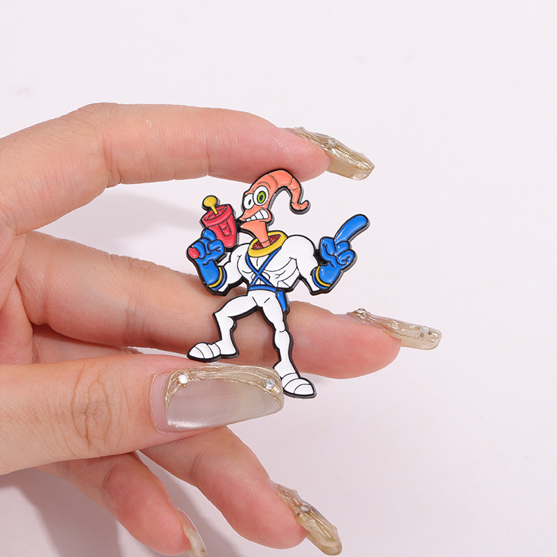 Earthworm Warrior Figure Ename - Embroidery House ulasan dan harga