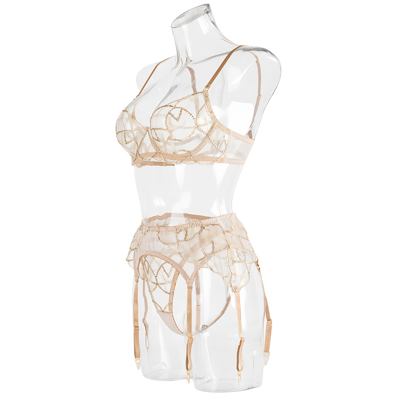Paket Lingerie Seksi Wanita, P - Embroidery Underwear ulasan dan harga
