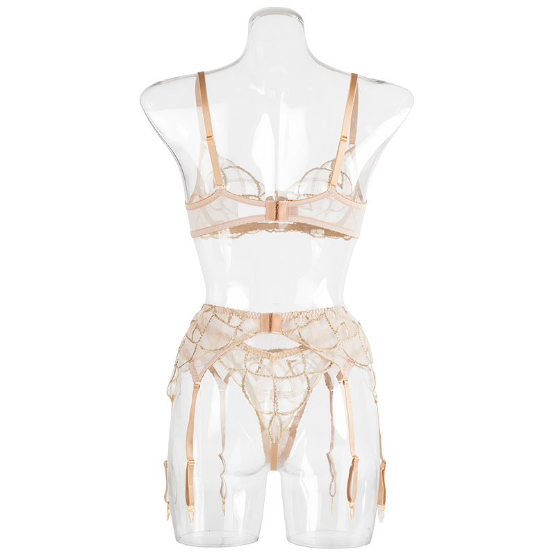 Paket Lingerie Seksi Wanita, P - Embroidery Underwear ulasan dan harga