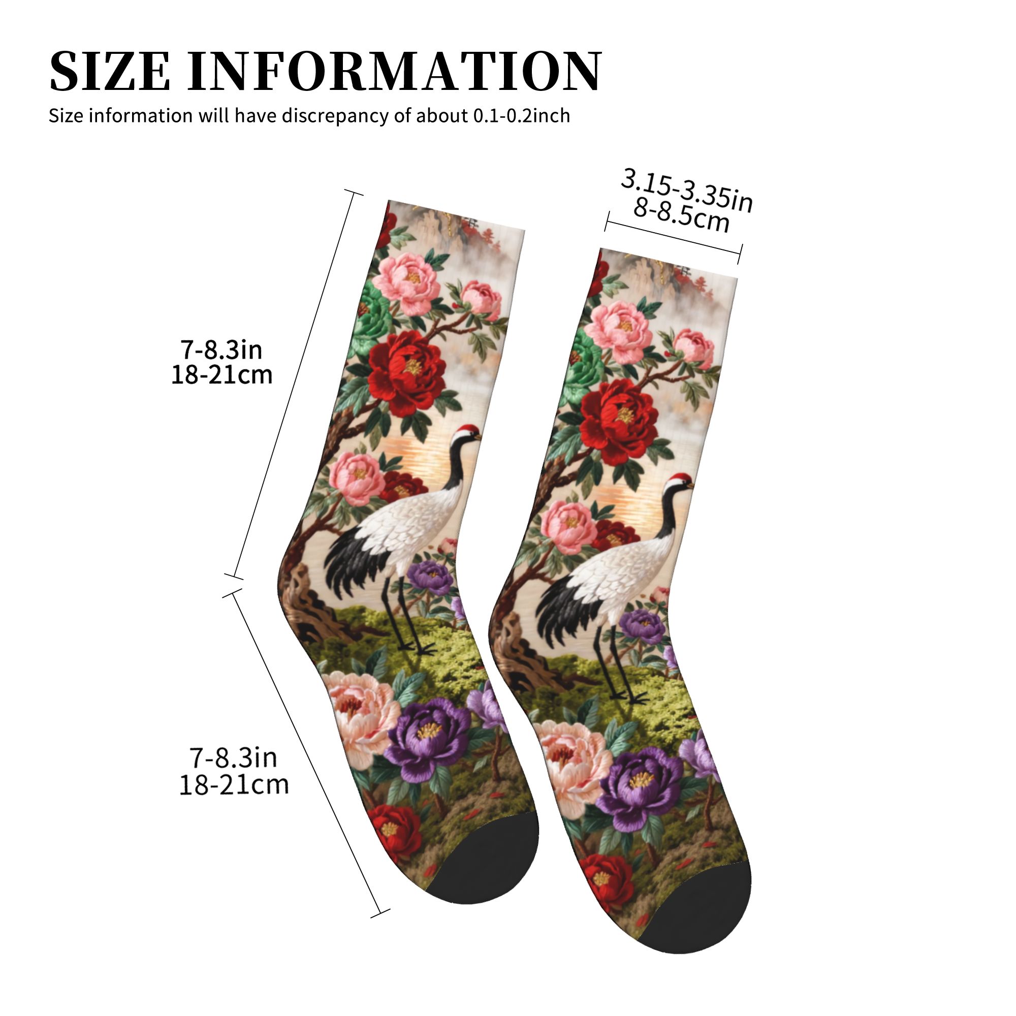 Kaus Kaki Bordir Cetak Lucu Fo - Embroidery Knit ulasan dan harga