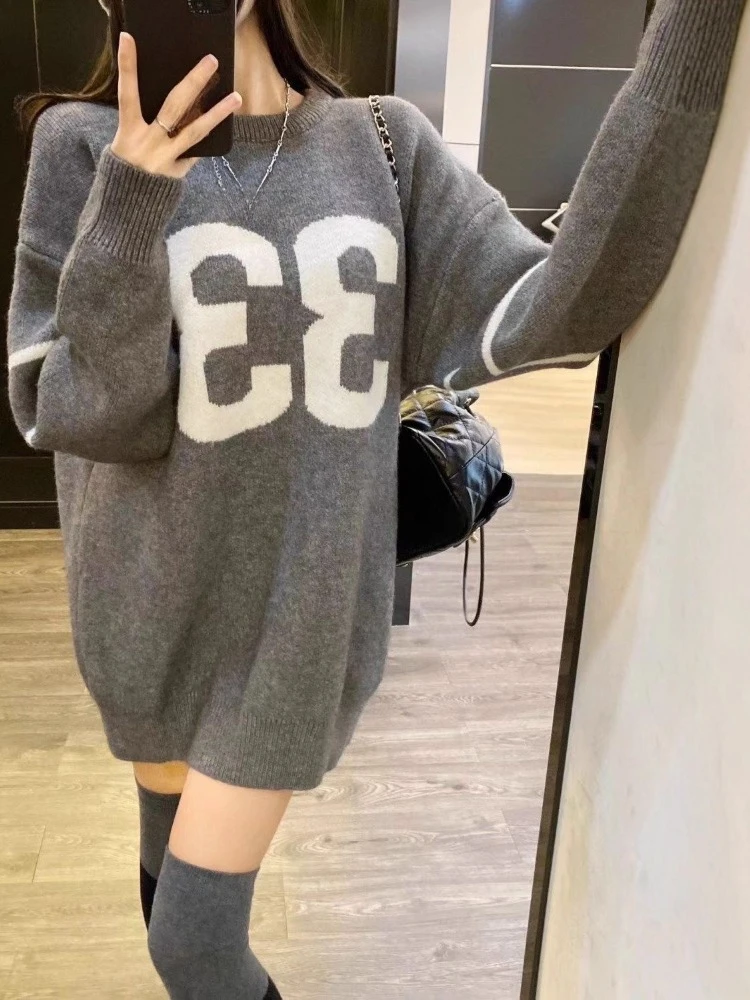 Sweater Rajut Vintage Y2K Wani - Embroidery Knit ulasan dan harga