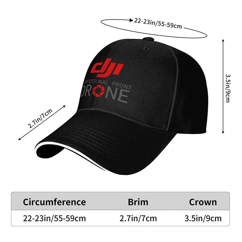 Topi Baseball Logo Drone Profe - Embroidery Lovers ulasan dan harga
