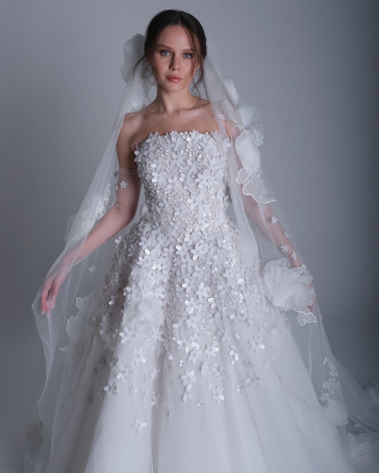 Gaun Pengantin LumiGown 2026 T - Embroidery Veil ulasan dan harga