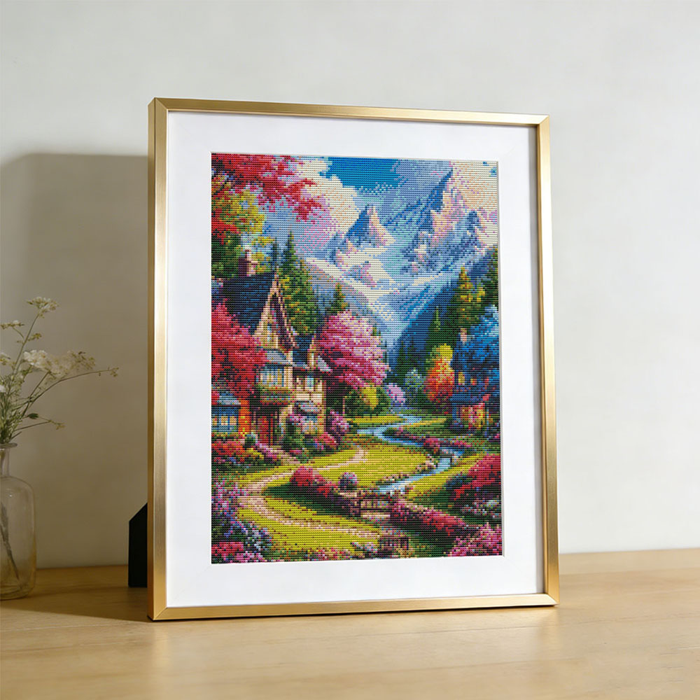 Perlengkapan Bordir Lanskap Ru - Embroidery Guide Paper ulasan dan harga