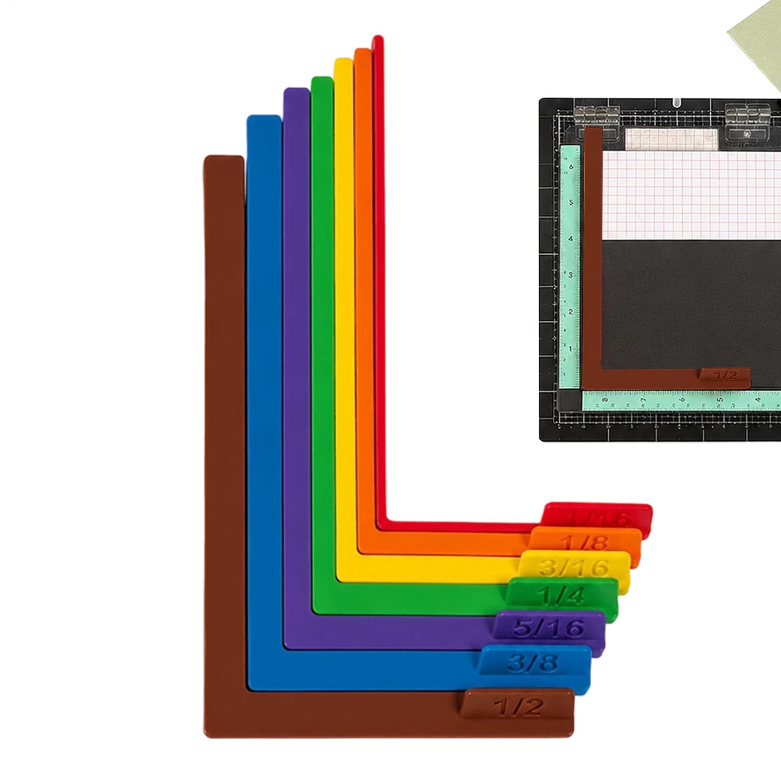 7pcs Set Alat Bantu Penyelaras - Embroidery Guide Paper ulasan dan harga