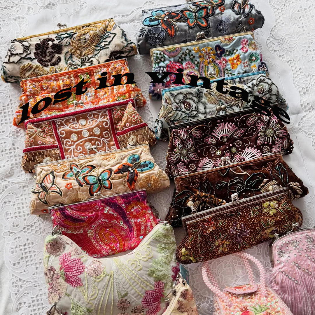 Tas Malam Bunga Daun Manik-man - Embroidery Frame ulasan dan harga