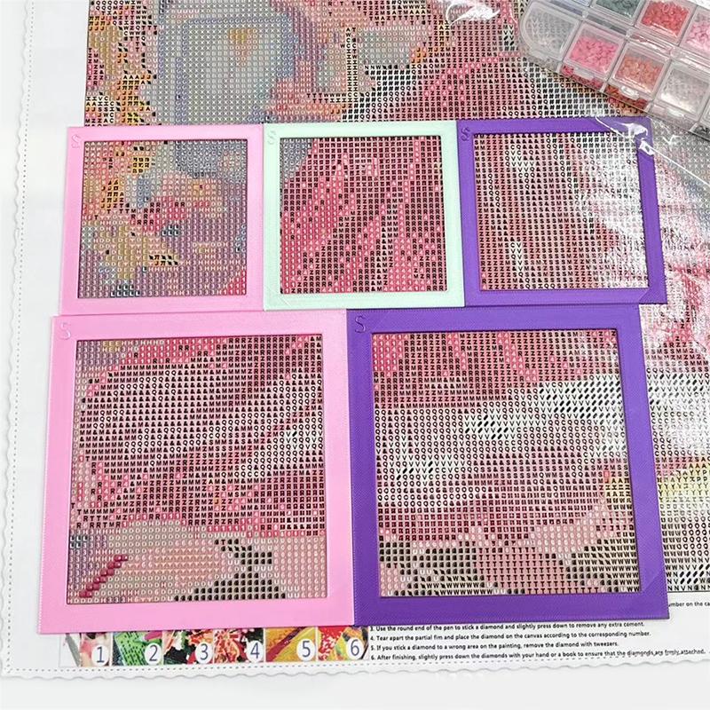2 Buah Alat Penempatan Magneti - Embroidery Frame ulasan dan harga