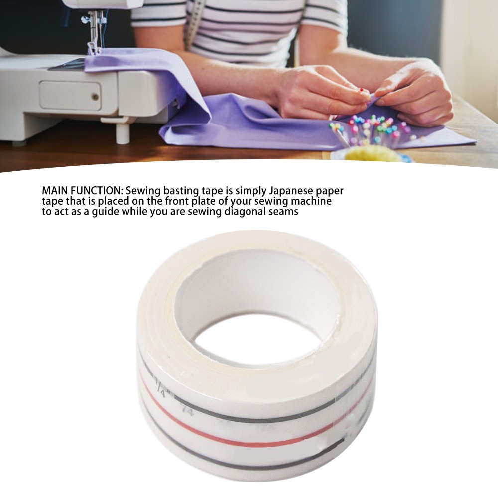 2Pcs Pita Jahitan Diagonal Ker - Embroidery Guide Paper ulasan dan harga