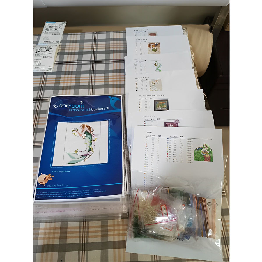 Kit jahitan silang yang indah, - Embroidery Lovers ulasan dan harga
