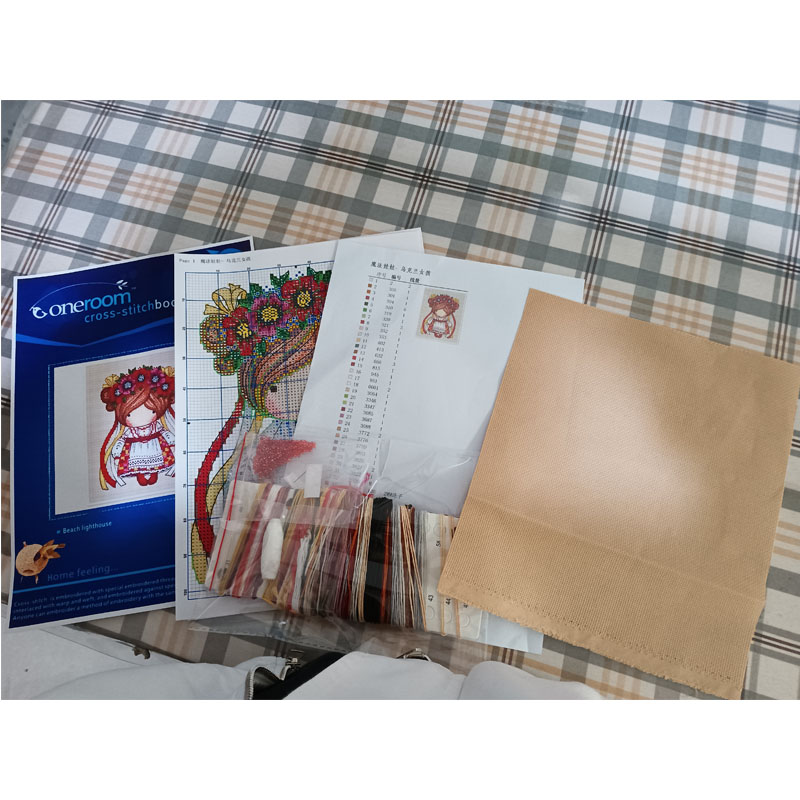 Kit jahitan silang yang indah, - Embroidery Lovers ulasan dan harga