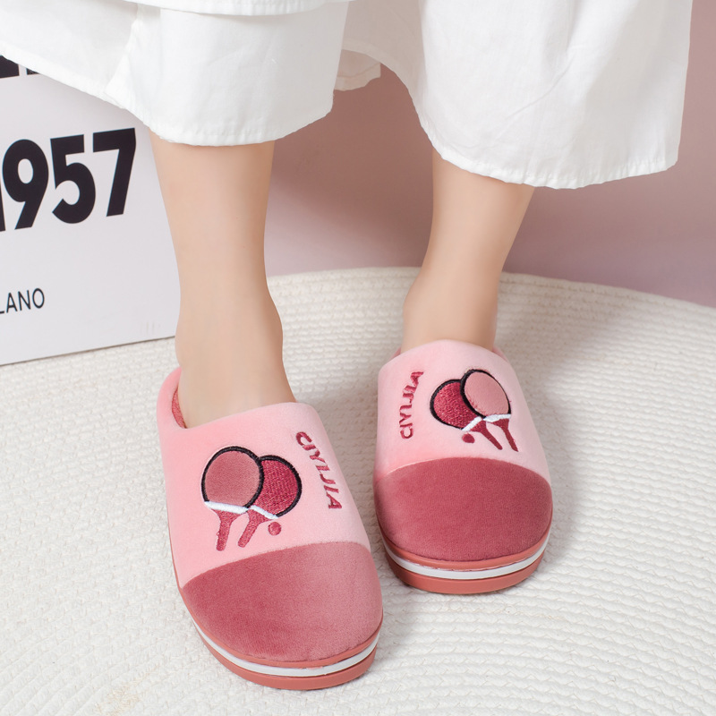 Sandal Bordir Kartun Musim Din - Embroidery House ulasan dan harga