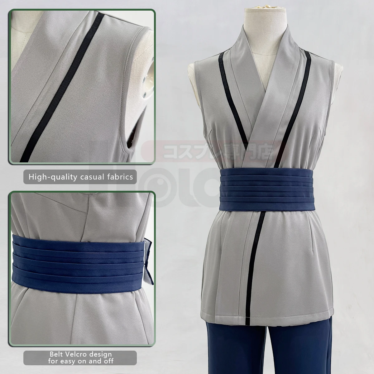 Kostum Cosplay Anime Tsunade H - Embroidery Knit ulasan dan harga