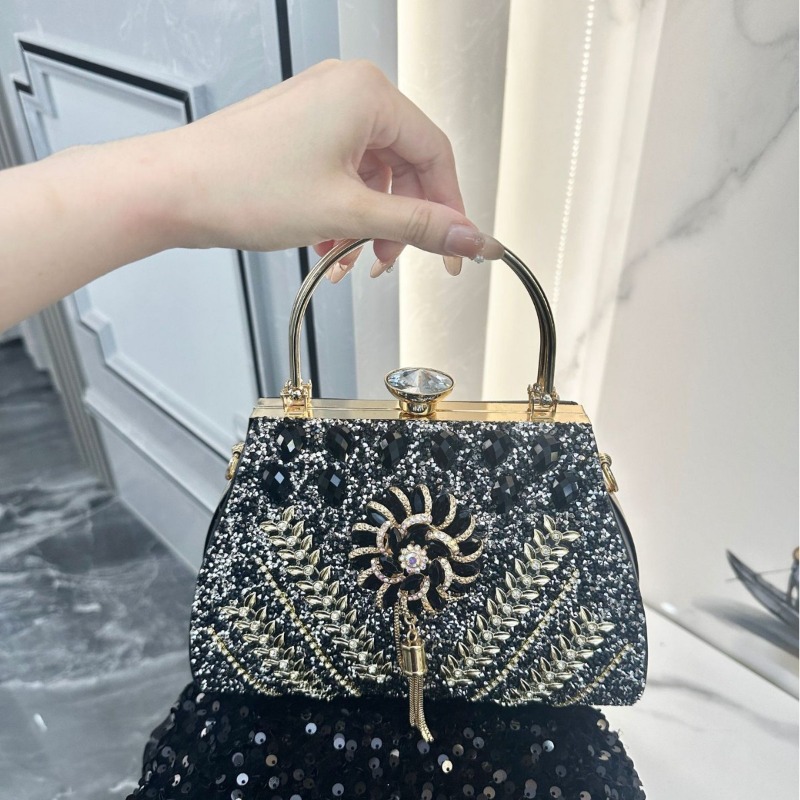 Tas Selempang Wanita Berkapasi - Embroidery Frame ulasan dan harga