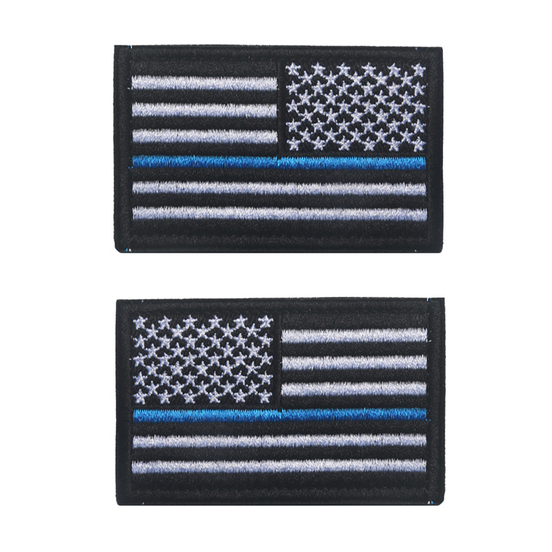 2 potong bendera Amerika Patch - Embroidery Uk ulasan dan harga