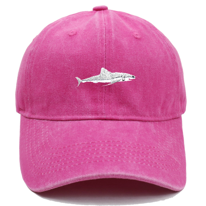 1pc Topi Baseball Bordir Hiu V - Embroidery Lovers ulasan dan harga