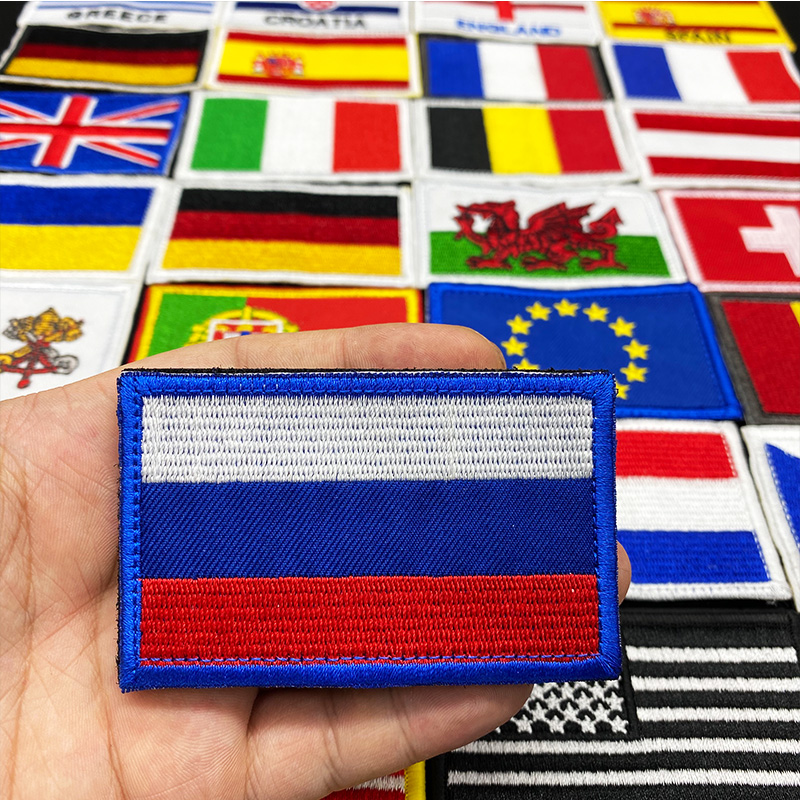 Bendera Negara Bordir Kait Lin - Embroidery Uk ulasan dan harga