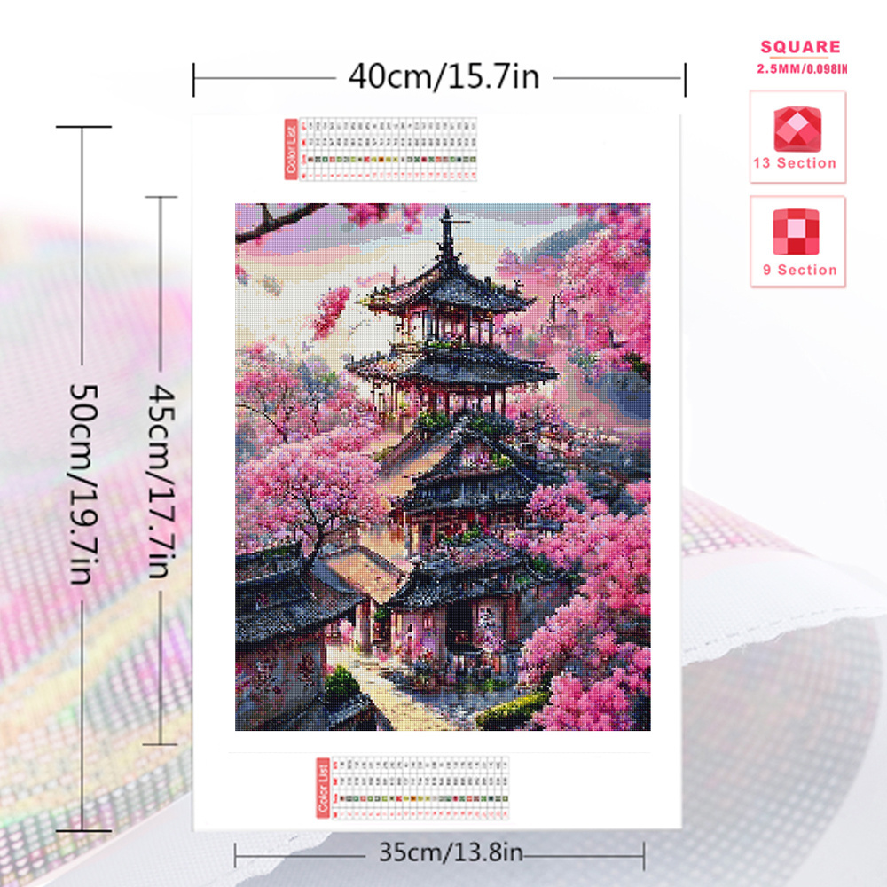 Momoart rumah bordir berlian l - Embroidery House ulasan dan harga