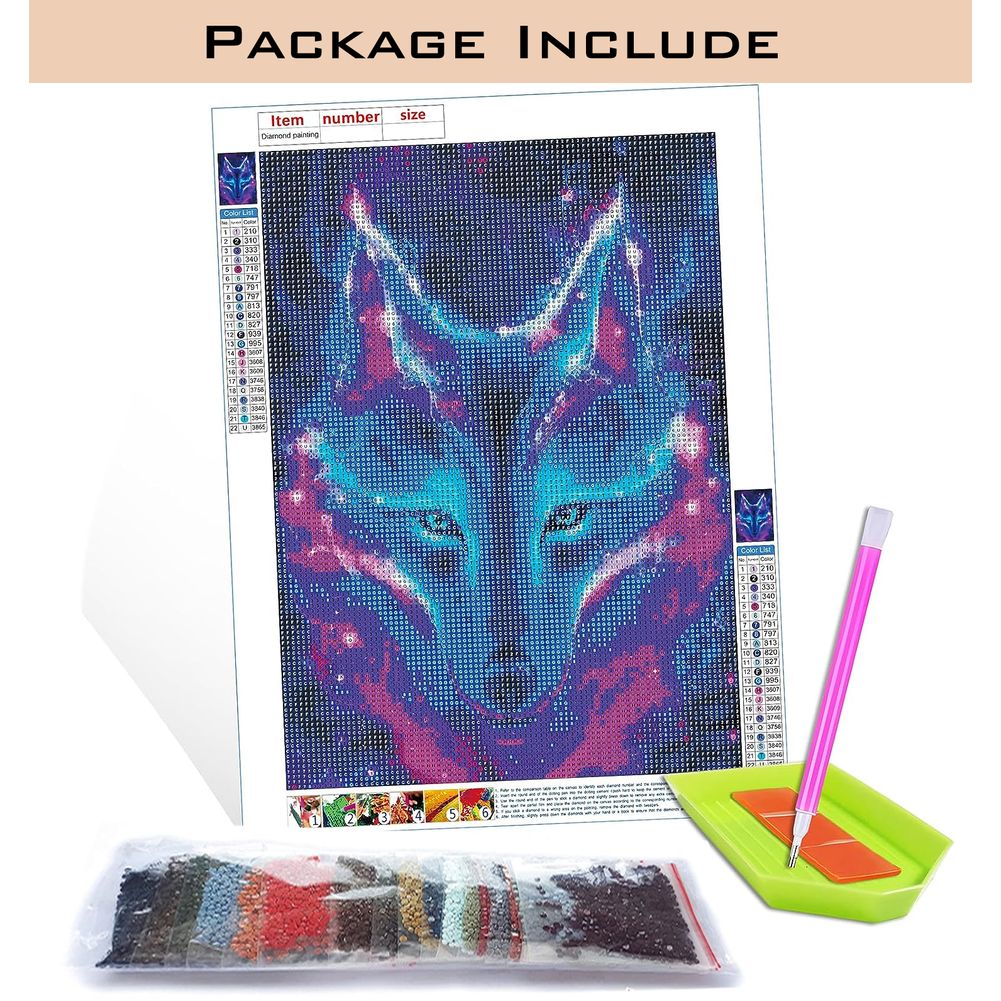 Kit Lukisan Berlian Bor Perseg - Embroidery Lovers ulasan dan harga