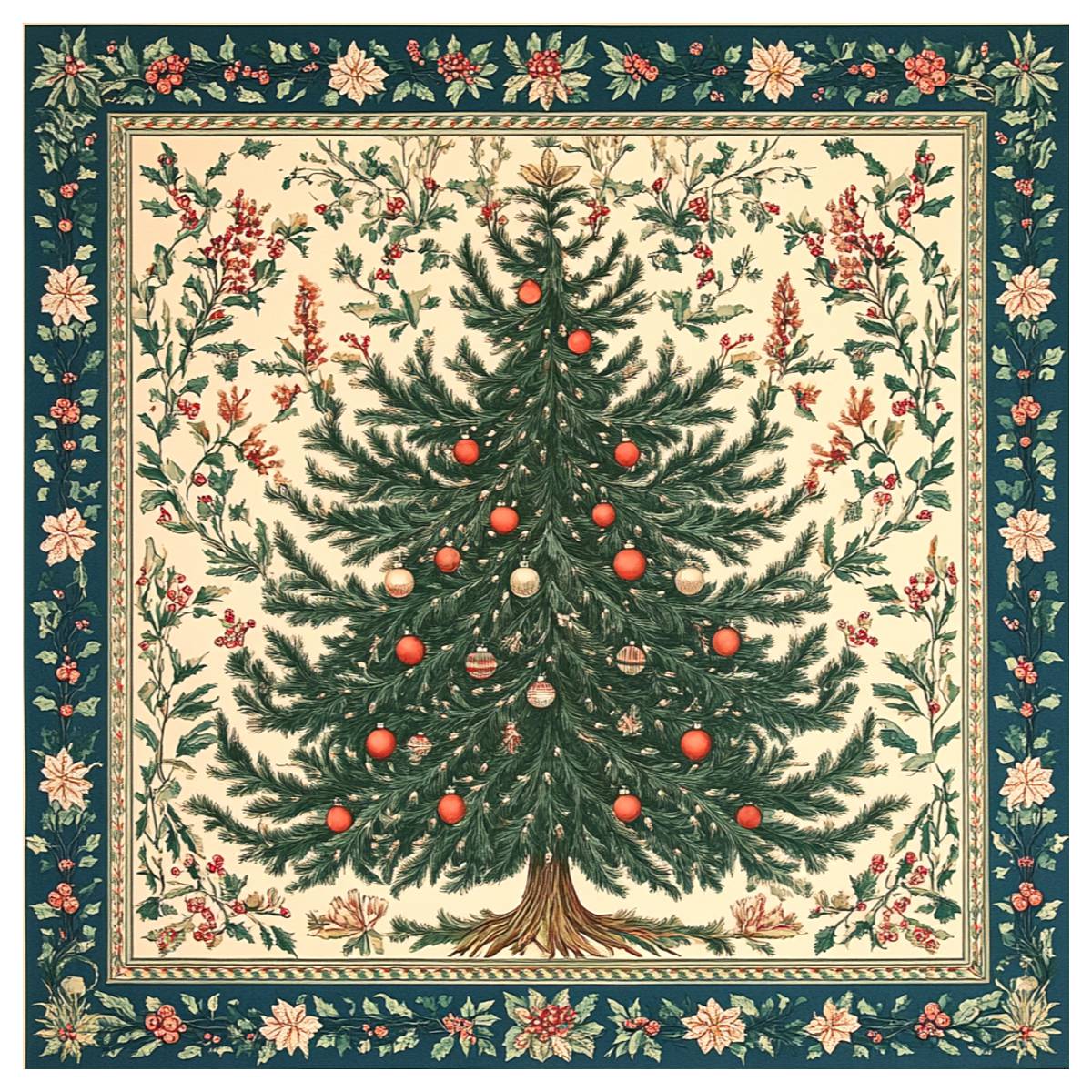 Kit jahit silang pohon Natal d - Embroidery Xmas ulasan dan harga