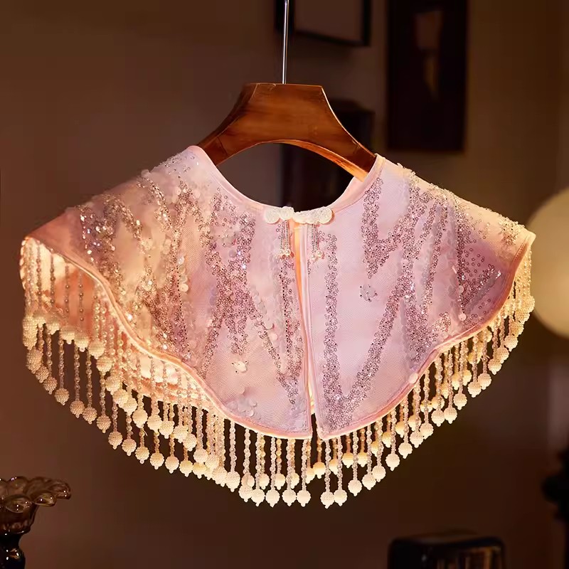 Wanita Musim Semi Musim Panas  - Embroidery Pashmina ulasan dan harga