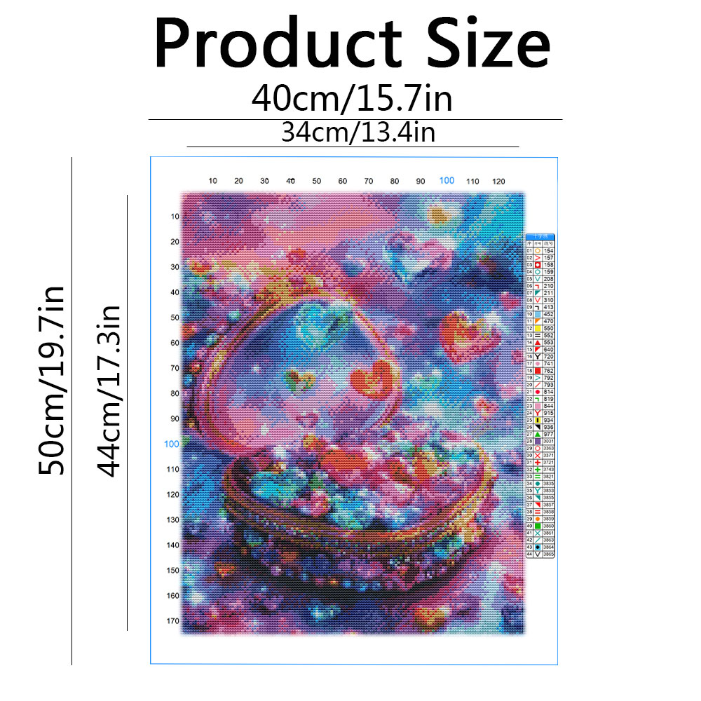 Perlengkapan Bordir Set Jahit  - Embroidery Guide Paper ulasan dan harga