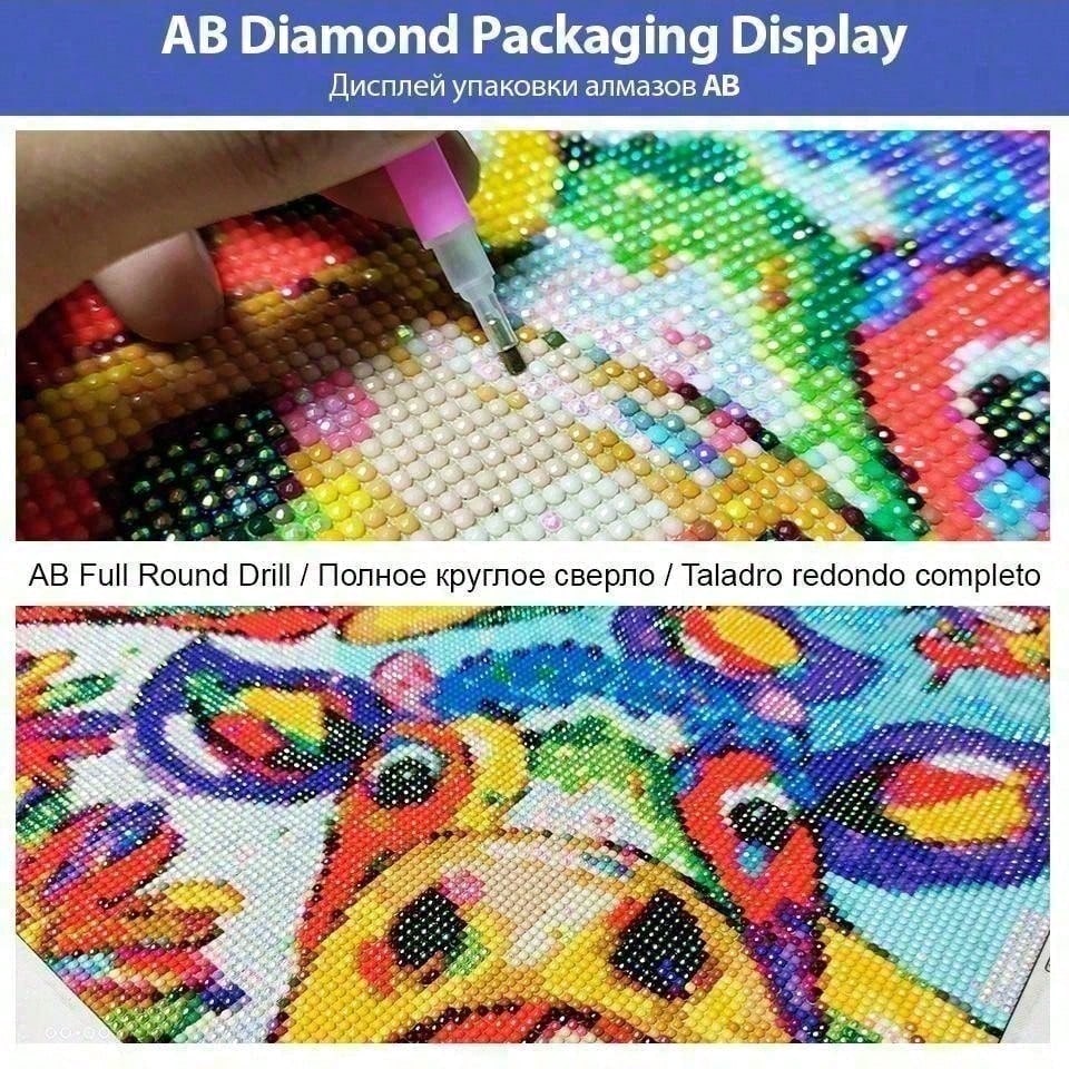 1 buah - Potdemiel-5D-DIY - Ka - Embroidery Lovers ulasan dan harga