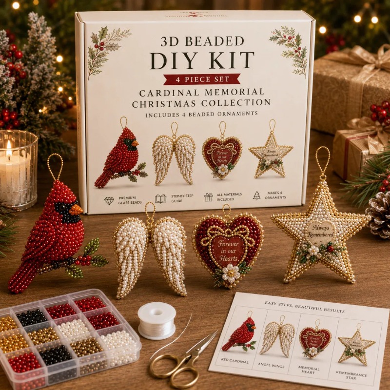 Kit Lukisan Berlian 3D Kucing  - Embroidery Xmas ulasan dan harga